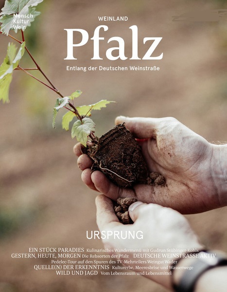 Pfalz, Weinland Zeitschrift zu verschenken