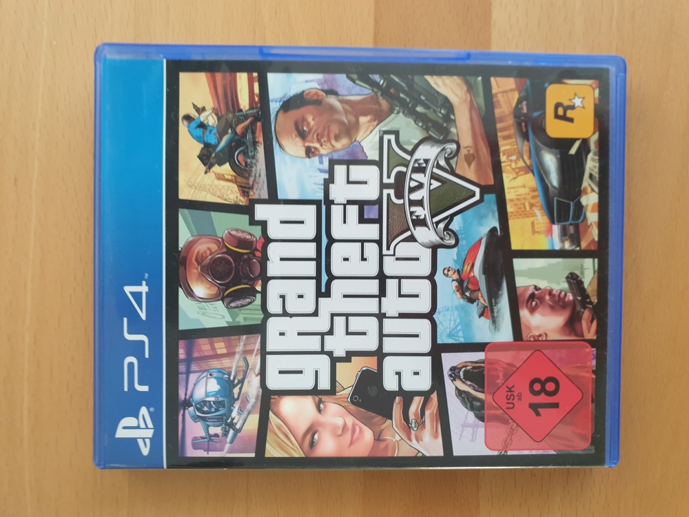 PS4 Spiel Grand Theft Auto V, GTA V
