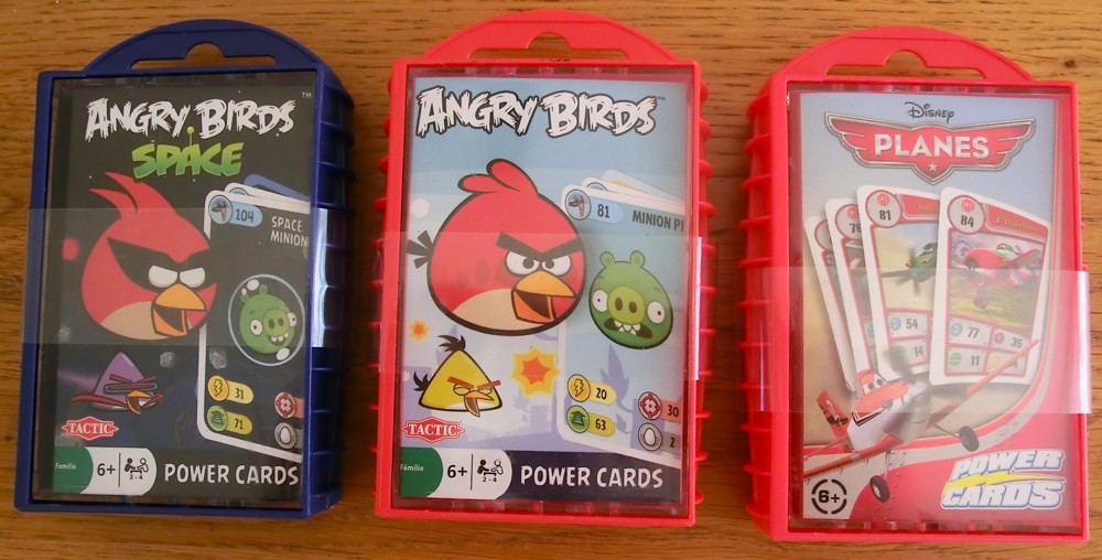 Quartettspiele Angry Birds + Planes, Kartenspiele, Spielkarten