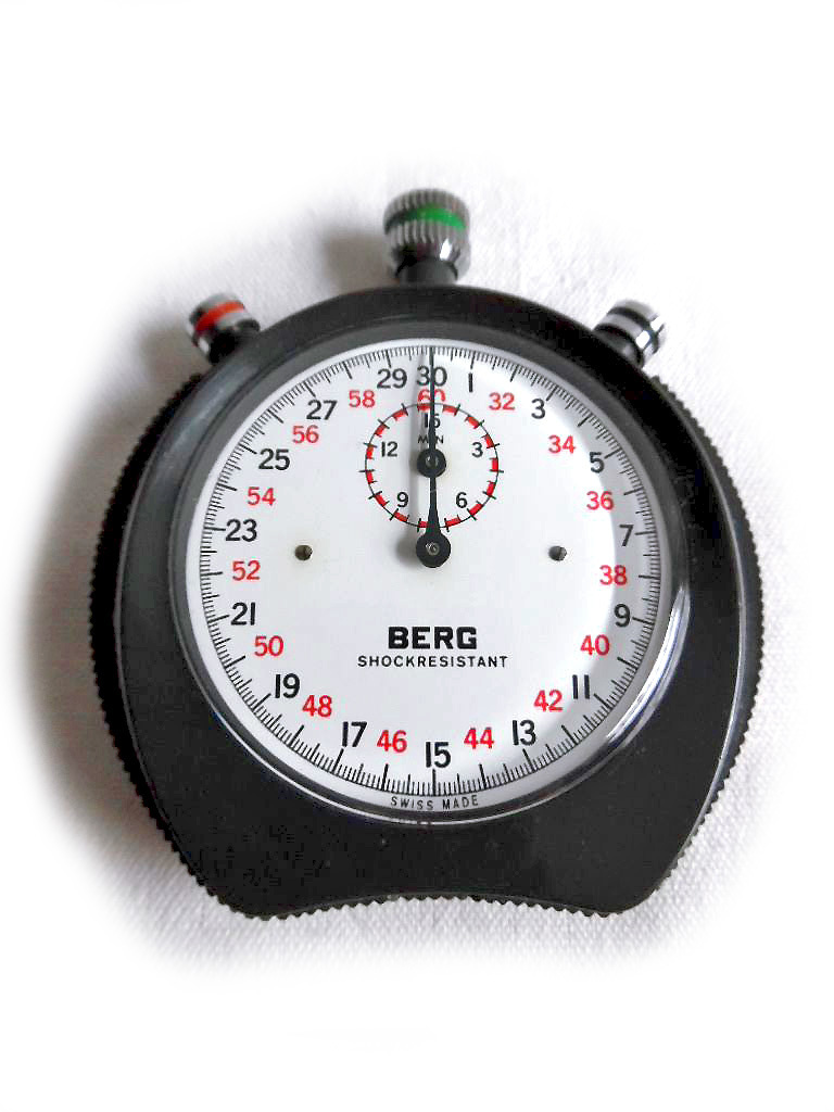 Seltene Stoppuhr von Berg