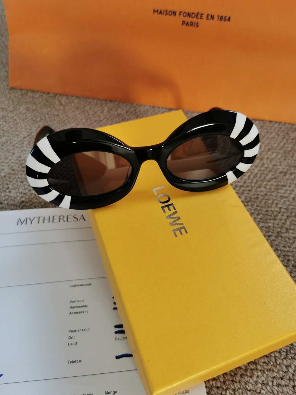 Loewe Sonnenbrille Brille Sunglasses Löwe Louis 