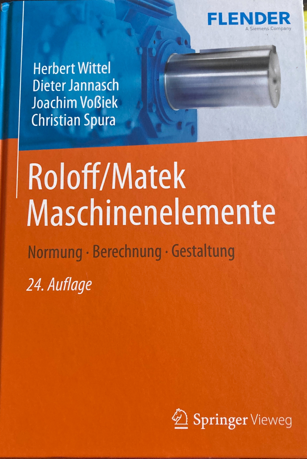 Roloff Matek Maschinenelemente 24. Auflage