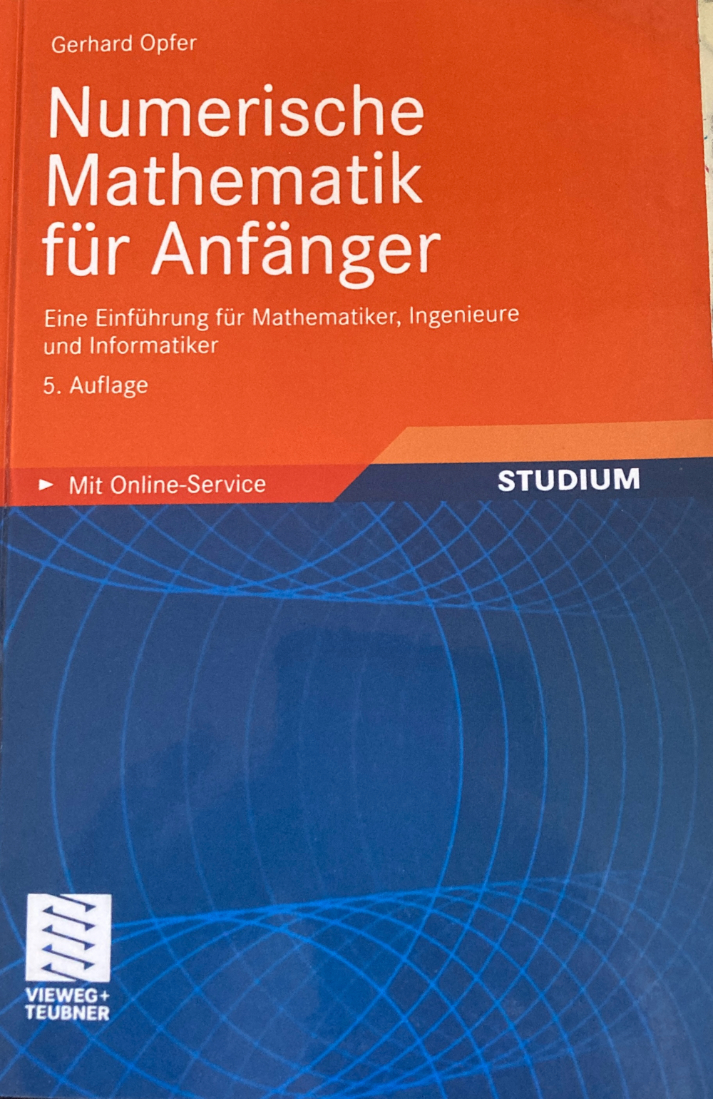 Numerische Mathematik für Anfänger 5. Auflage