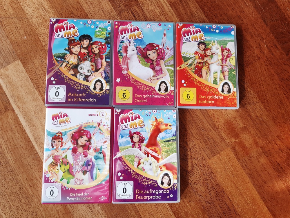 Verkaufe Mia and me DVDs