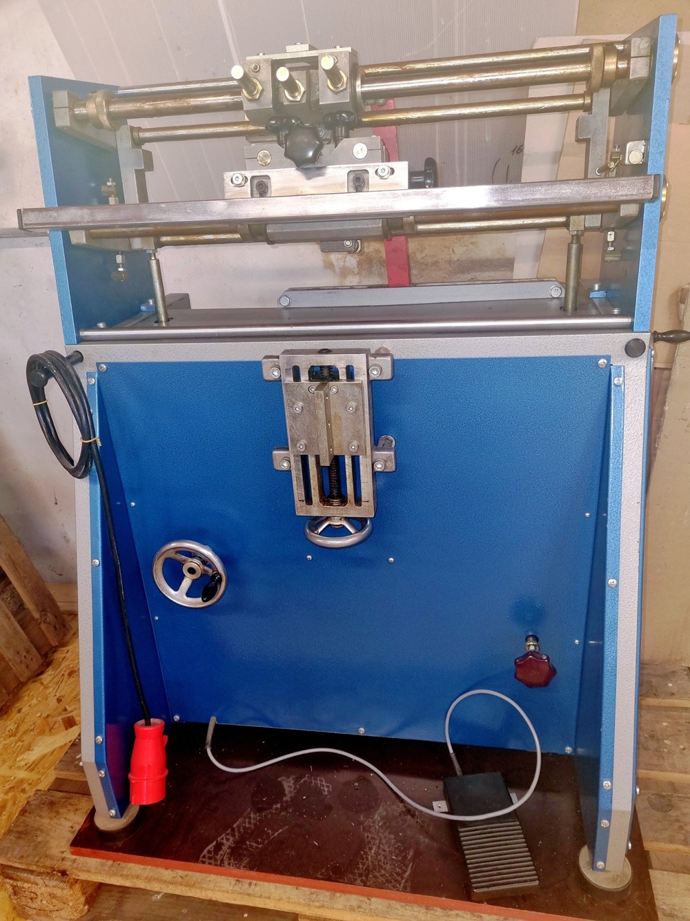 mechanische Sieb-Flachdruckmaschine, Bochonow SIRI-Redondo22M