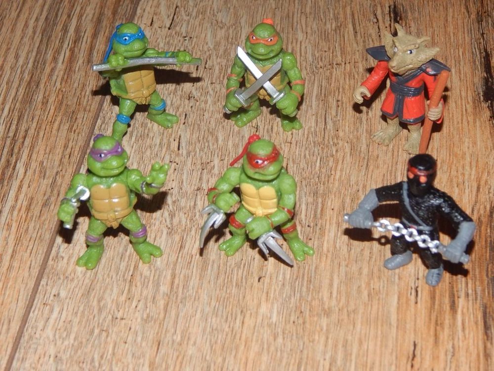 6 Ninja Turtles Figuren,Meister Splinter,NEU,,