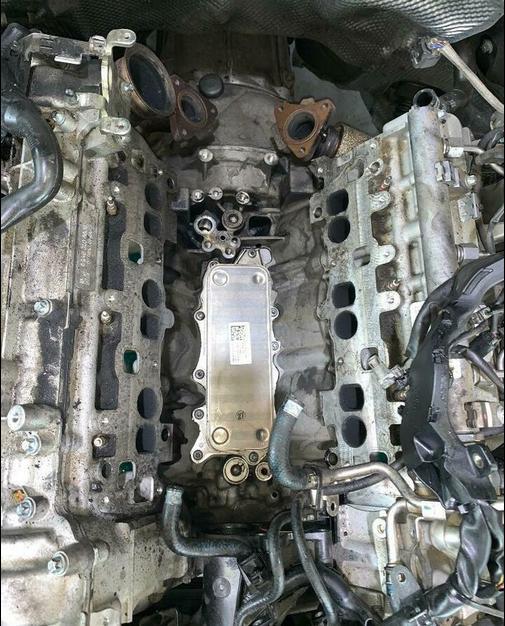 Ölkühler, Wärmetauscher undicht, defekt? Mercedes OM 642. V6 3.0 CDI Motor. Festpreise!  
