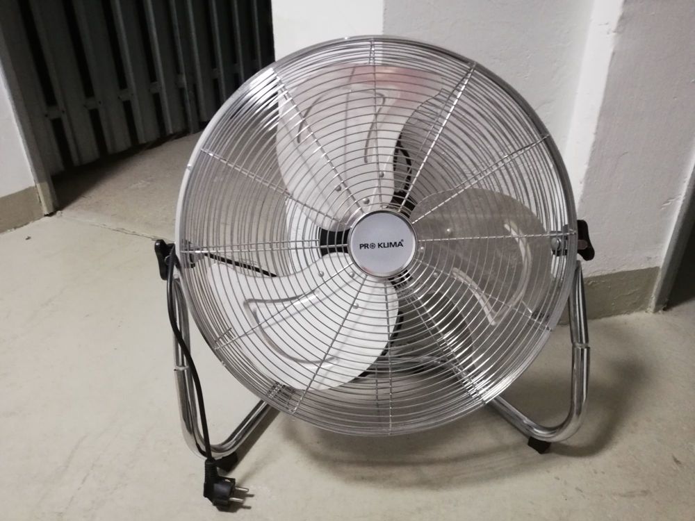 Windmaschine vom Pro Klima für heisse Sommertage 