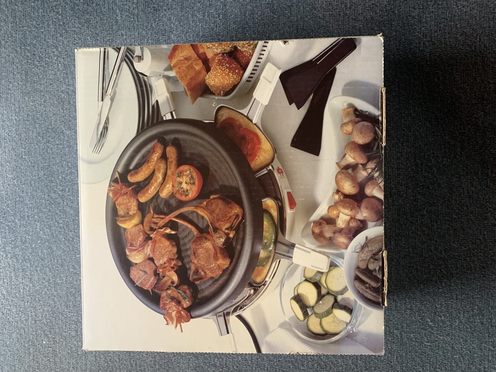 Gourmet Raclett Tischgrill-Set für 6 Personen