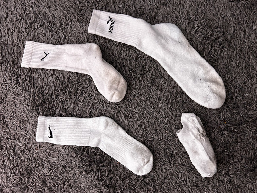 Verkaufe getragene Socken