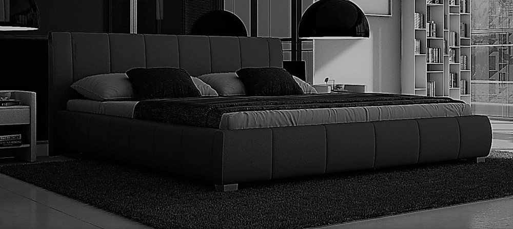 Luna Doppelbett 160x200 in weiß, grau oder schwarz Polsterbett Schlafzimmerbett Neu