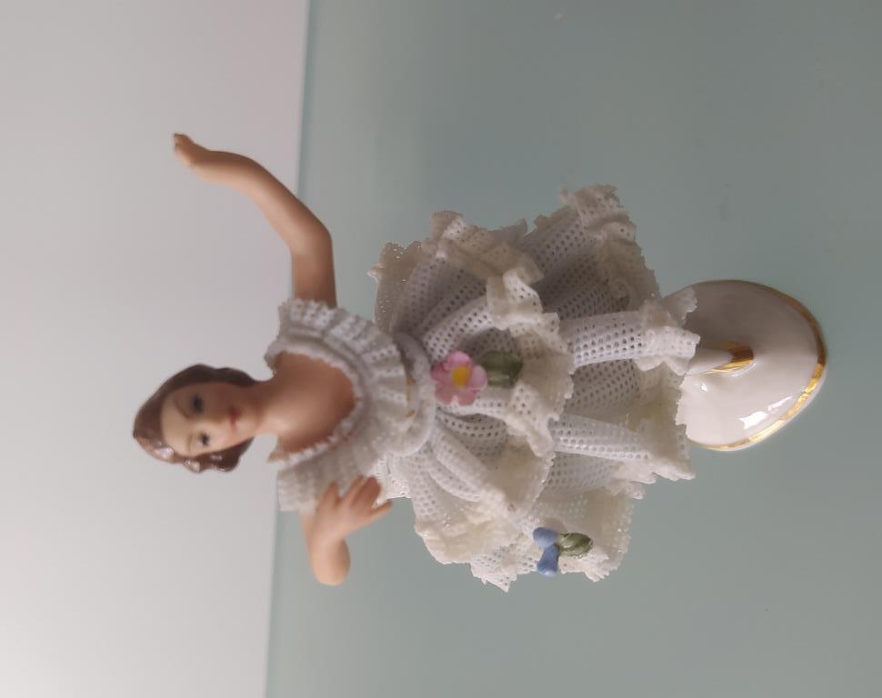 Haushaltsauflösung: Porzellanfigur Tänzerin Ballerina "N" Krone Dresden Nr. 450 8
