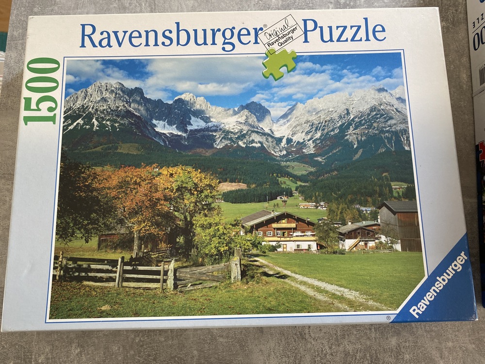 Puzzle 1000 Teile vollständig zu verkaufen 