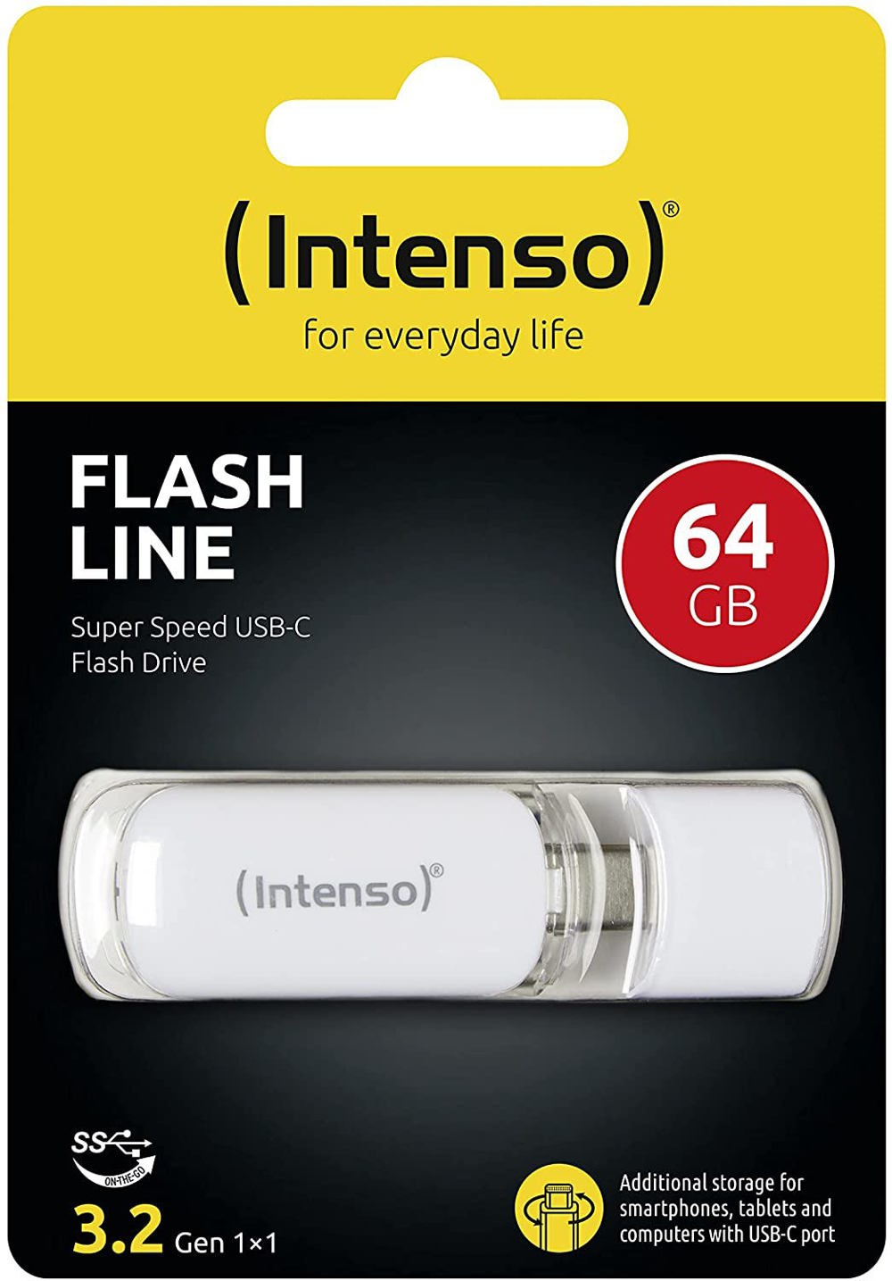 Intenso Speicherstick USB C 3.1 Flash Line 64GB