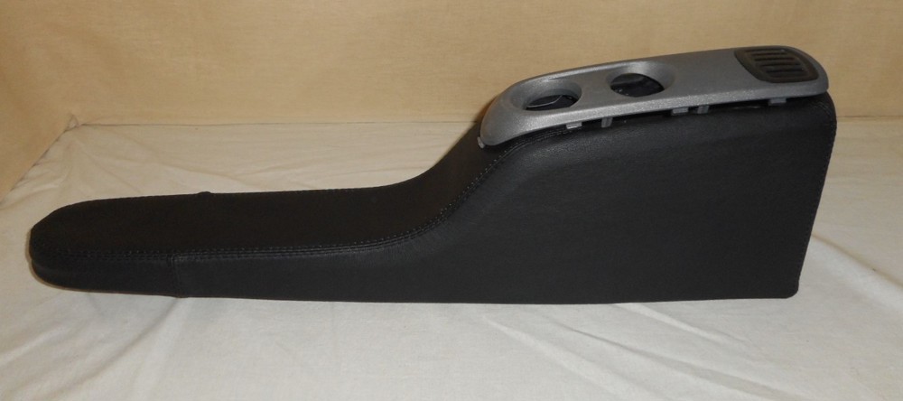 Lederüberzug Schaltabdeckung Smart Fortwo 451 450 echt leder schwarz