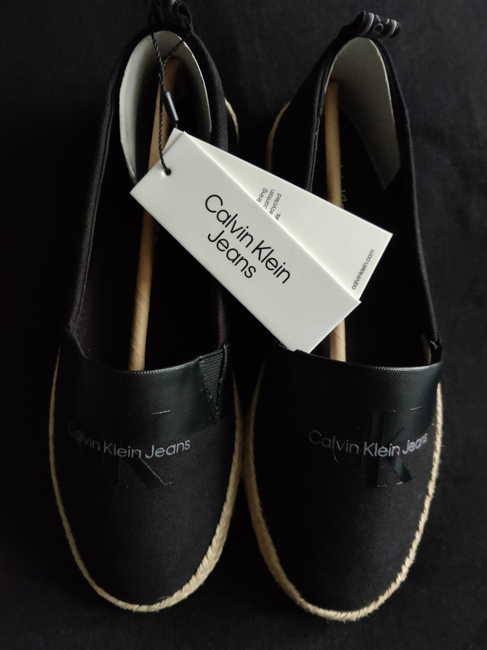 Calvin Klein Espadrilles schwarz GR 37EU neu & ungetragen