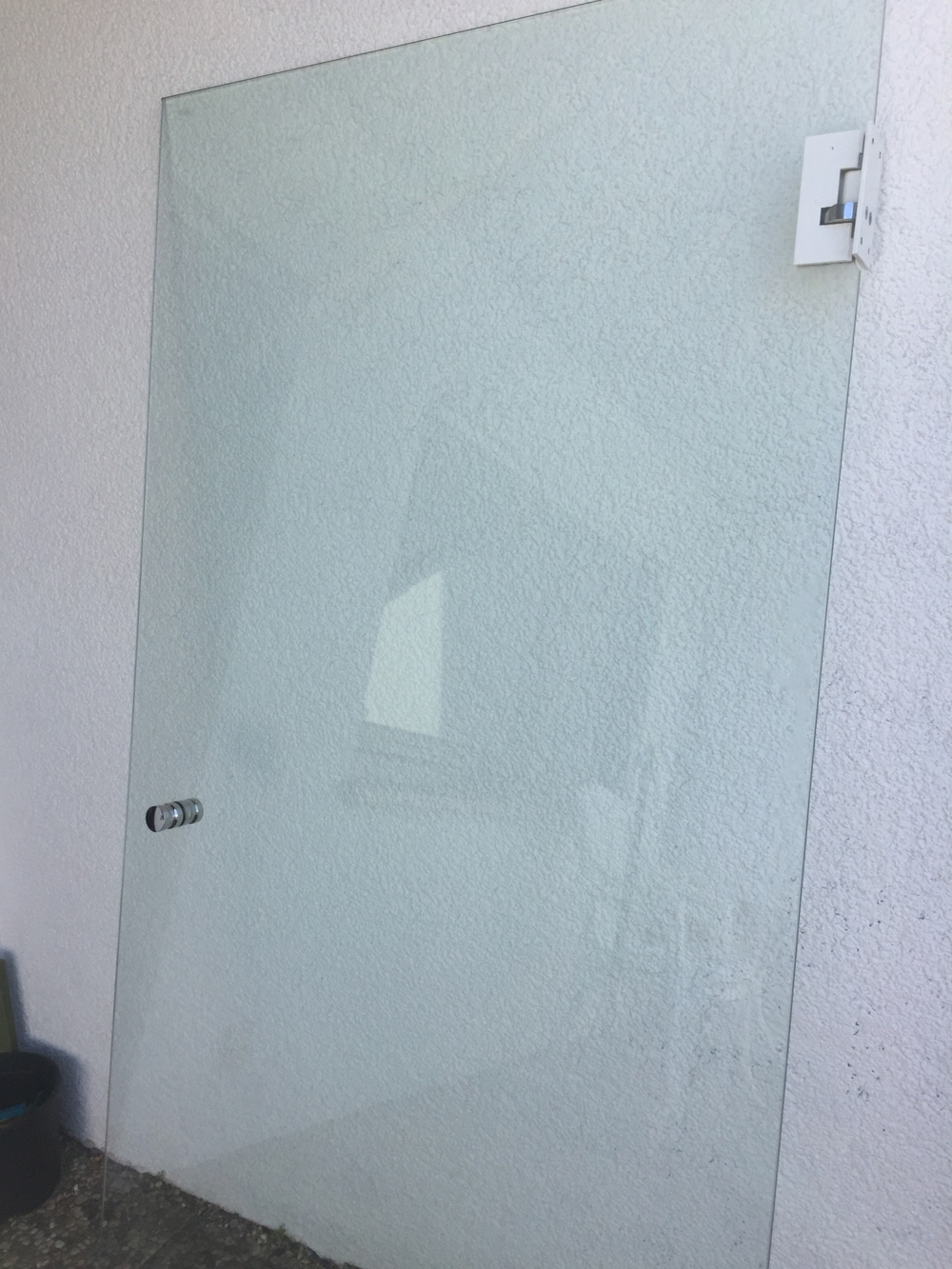 Dusch-Glastür