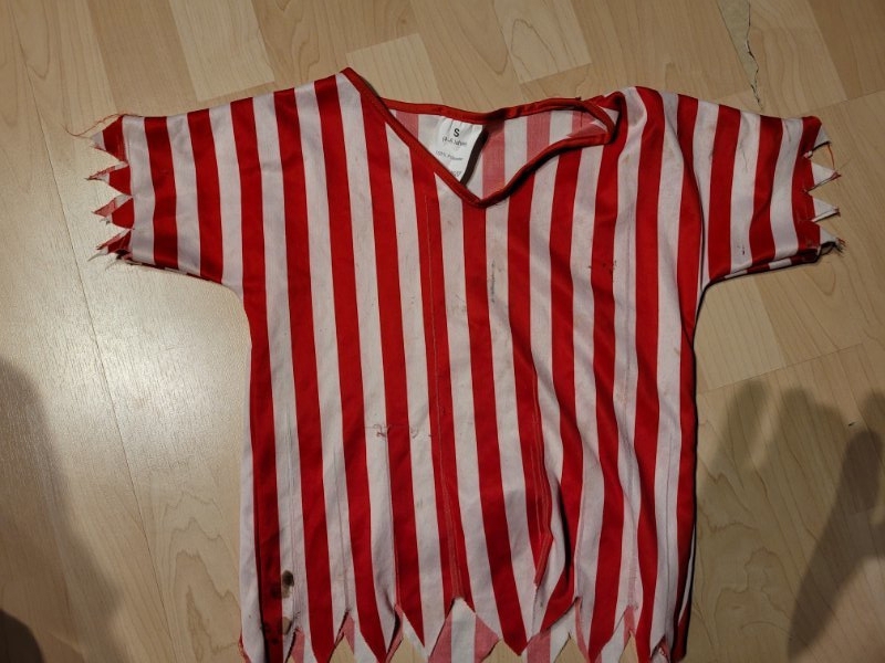 Kinder-Faschingshemd Karnevalshemd, Größe S (4 - 6 Jahre)