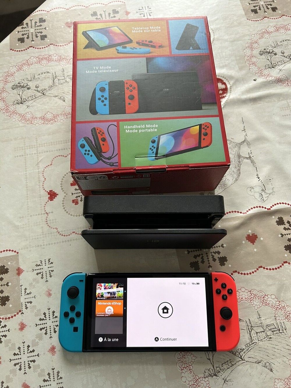 Nintendo Switch oled mit spielen 