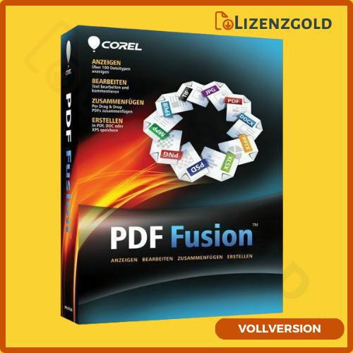 Corel PDF Fusion (Windows) Kein Mac