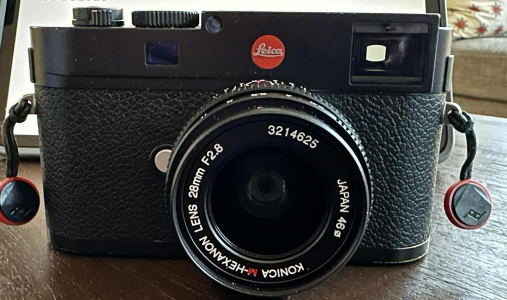Leica M Typ 262 mit Konica Hexanon 28mm f 2,8