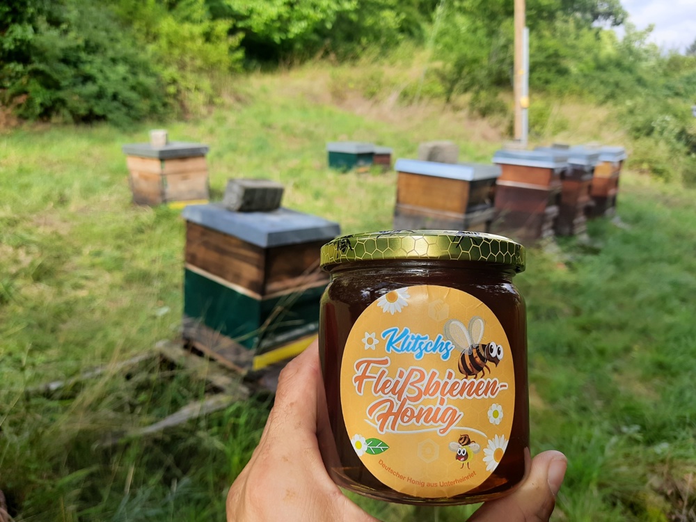 Honig aus Unterheinriet  (500gr.  Sommerhonig   cremig)