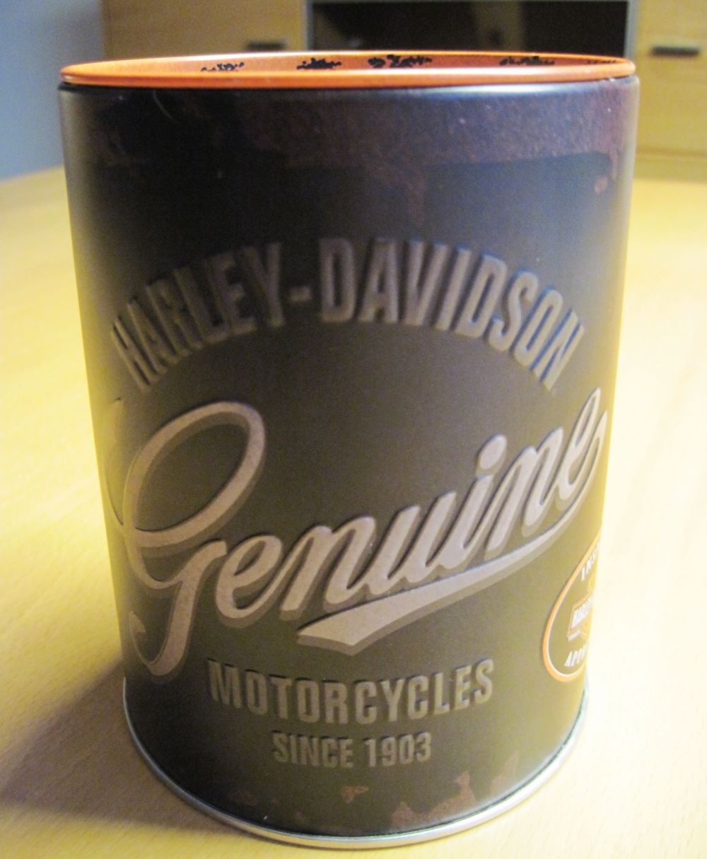 Harley Davidson Spardose für Biker, Retro Look, Genuine, sehr dekorativ Motorrad