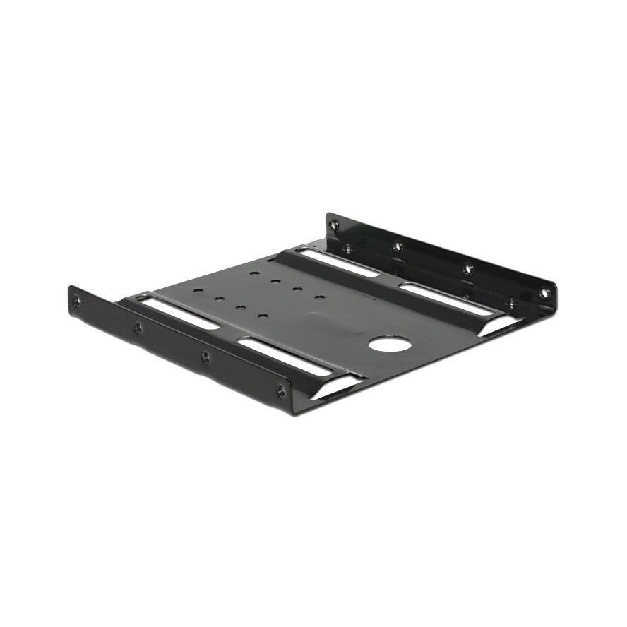 Einbaurahmen Delock 3,5" für 2,5" HDD Metall schwarz