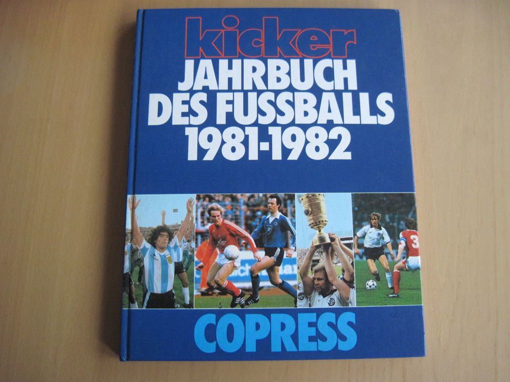Kicker Jahrbuch des Fußballs 1981 1982