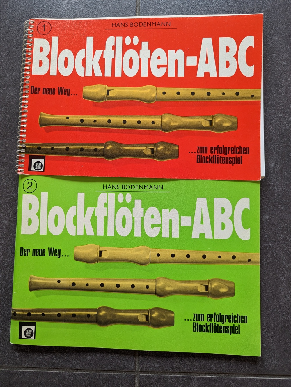 Blockflöten-ABC Der neue Weg zum erfolgreichen Blockflötenspiel Teil 1 und 2