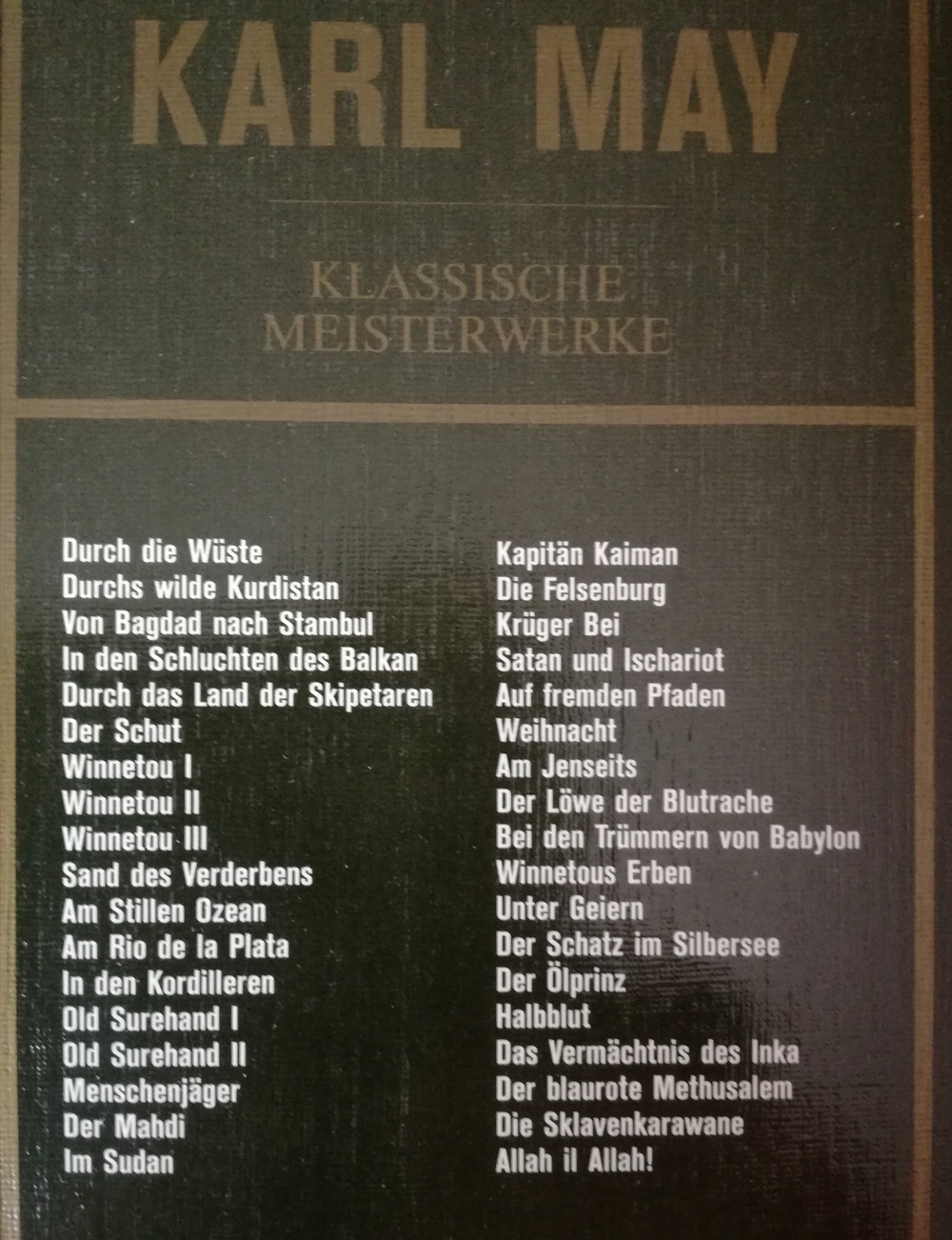 Karl May Bücher