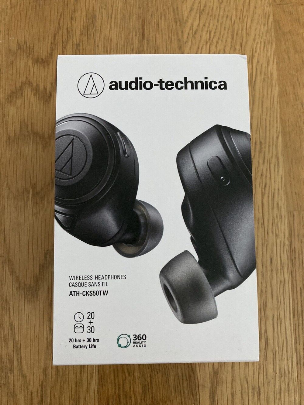 audio technica ATH-CKS50TW InEar Kopfhörer Bluetooth Beads kabellos Ohrhörer