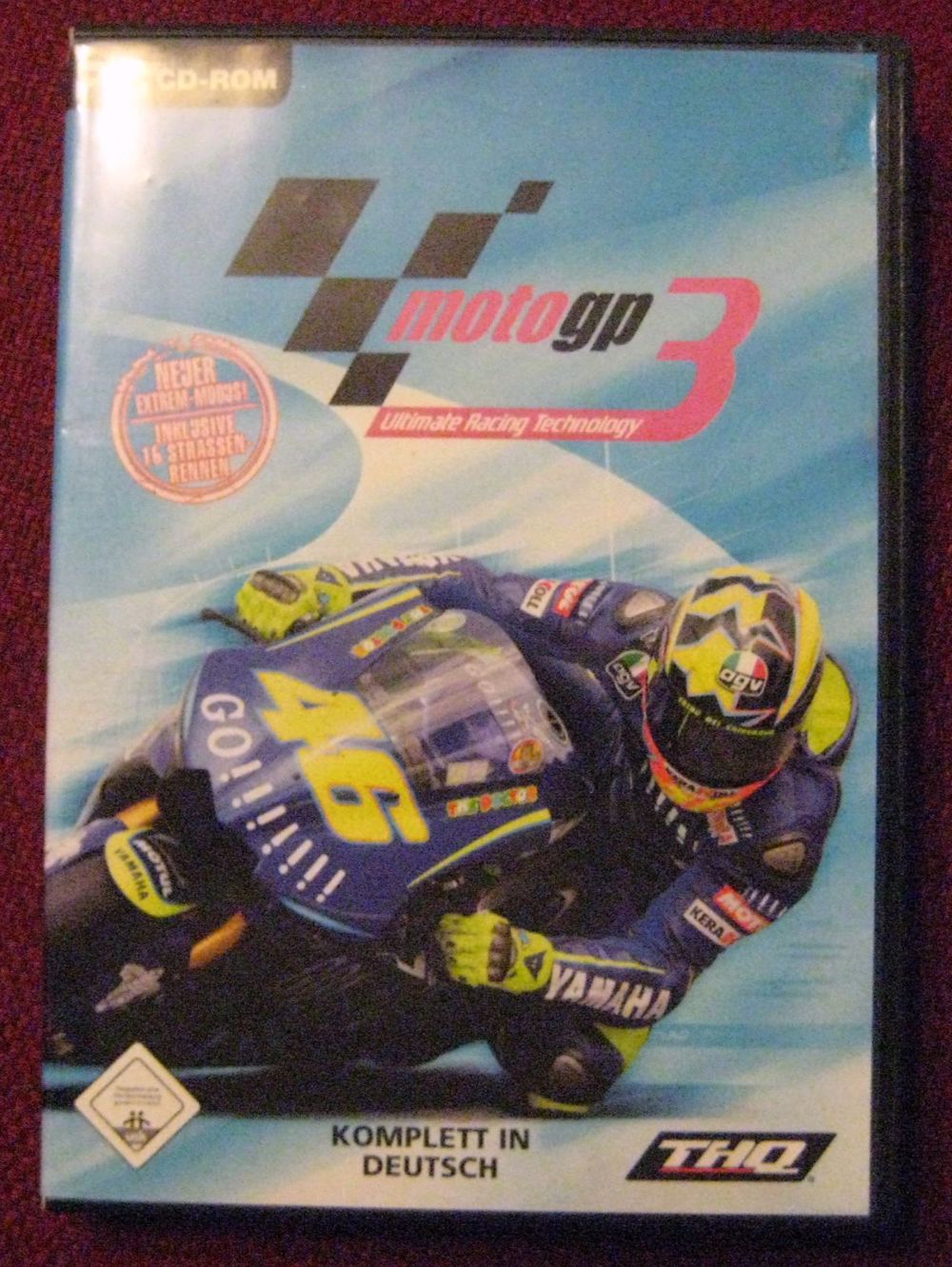 MotoGP 3 Ultimate Racing Technology, tolles PC-Spiel für Liebhaber von Rennspielen von THQ, OVP