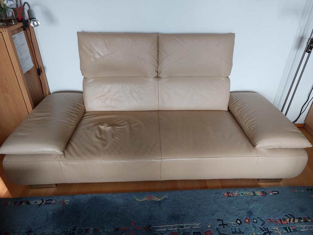 Sofa in Leder