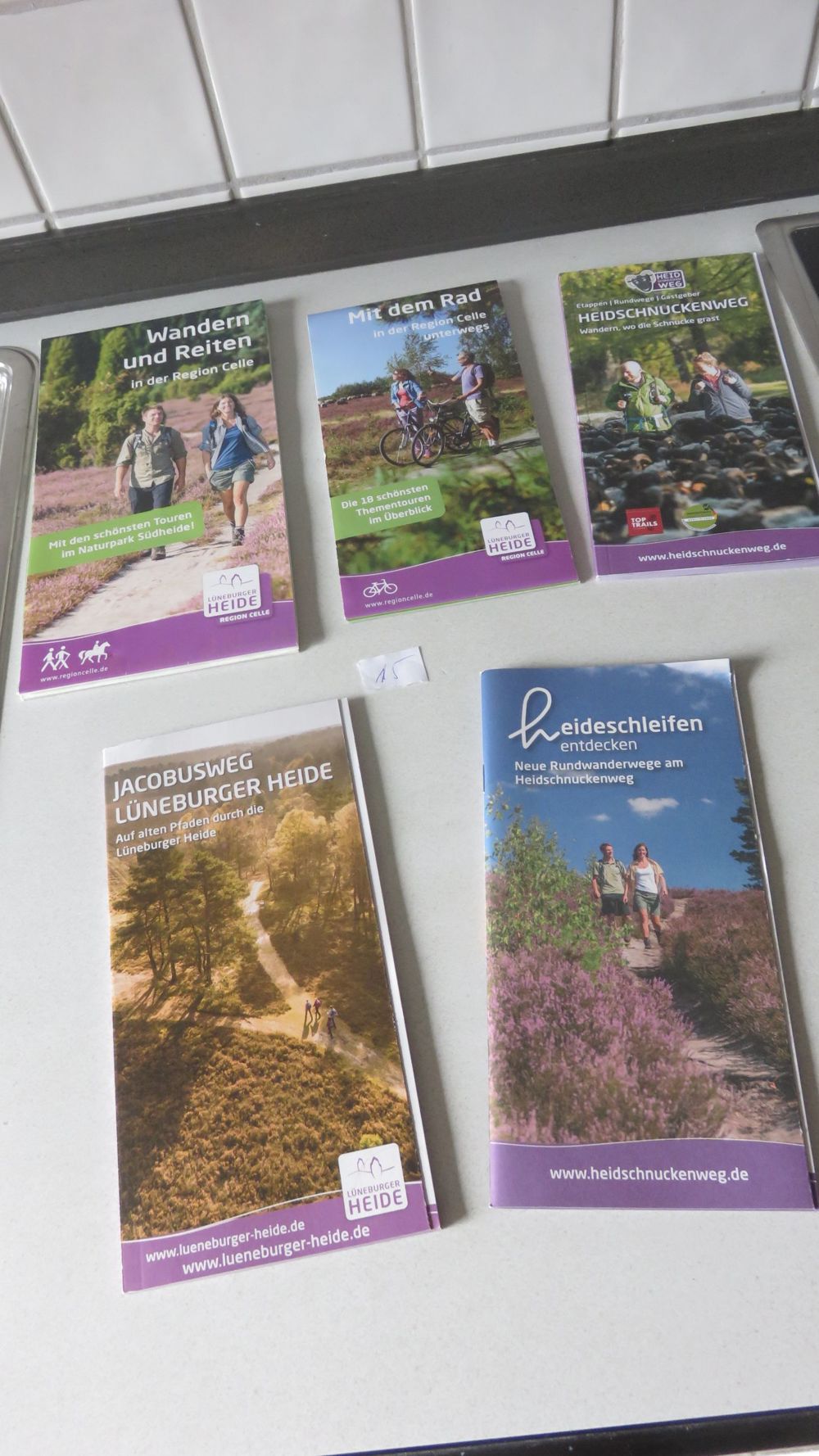 Lüneburger Heide, Rad- und Wanderkarten zu verschenken