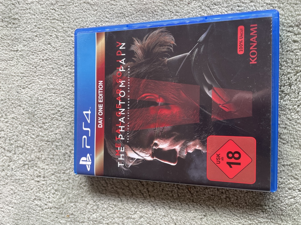 Playstation 4 Metal Gear Solid Phantom Pain