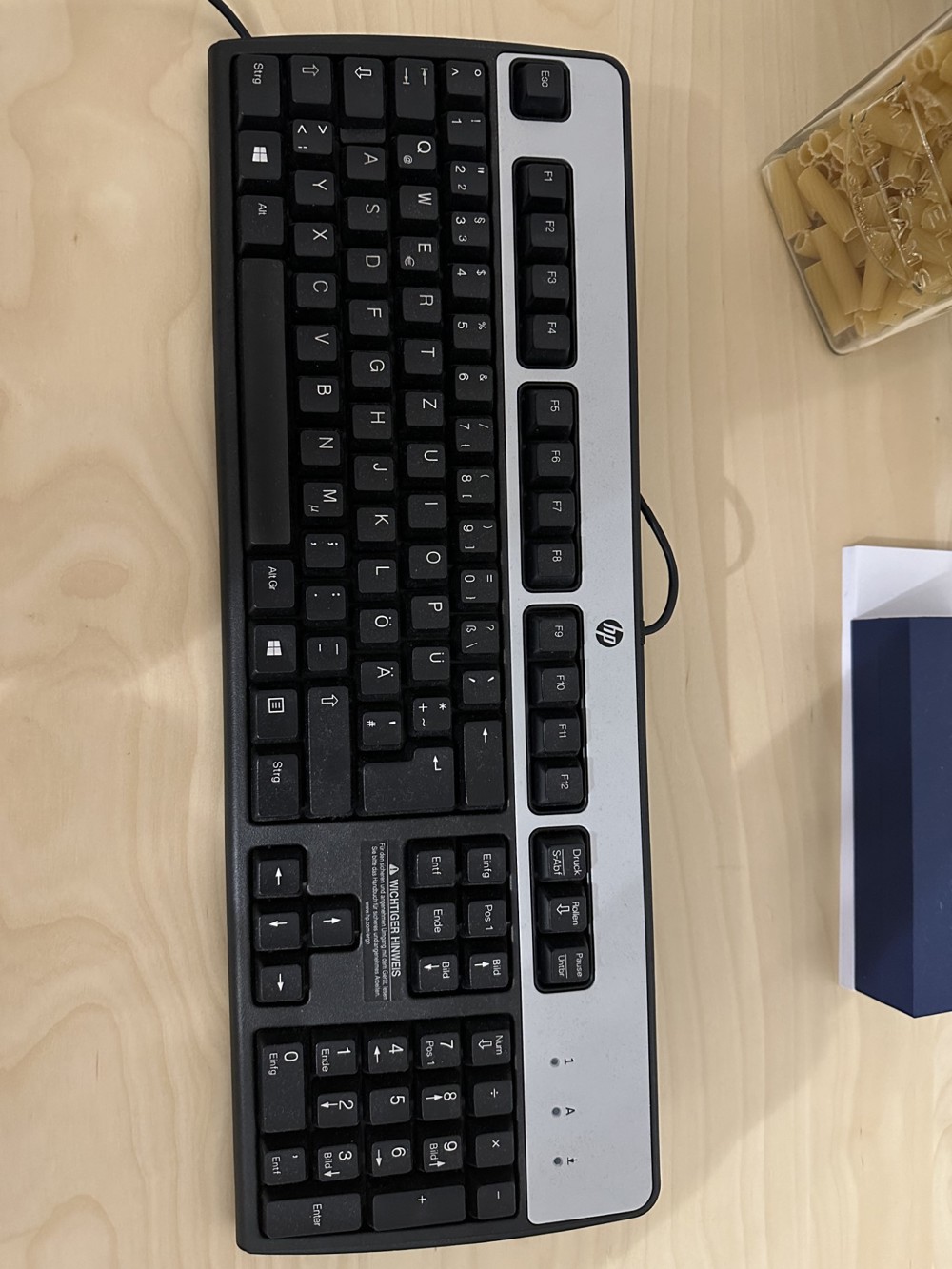 HP Tastatur "QWERTZ"   KU-0316