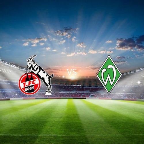 4x ticket FC Köln Vs Werder Bremen 