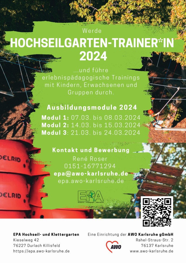 Hochseilgartentrainer:in 