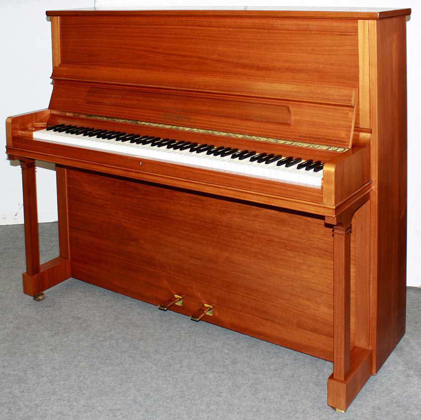 Klavier Feurich 125 Nußbaum satiniert, Nr. 71062, 5 Jahre Garantie