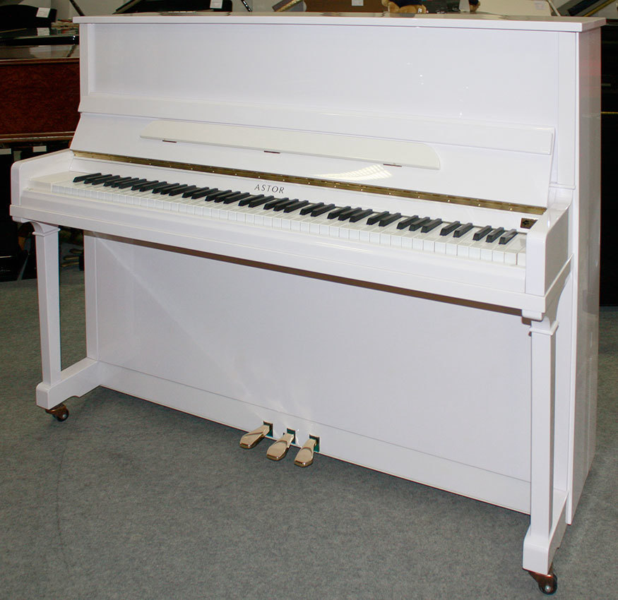 Klavier Astor P-20 weiß poliert, Baujahr 2003, 5 Jahre Garantie