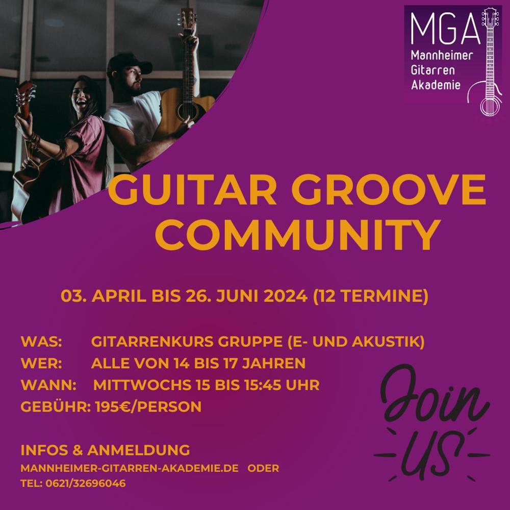 Guitar Groove Community - DER Teenager Gitarrenkurs