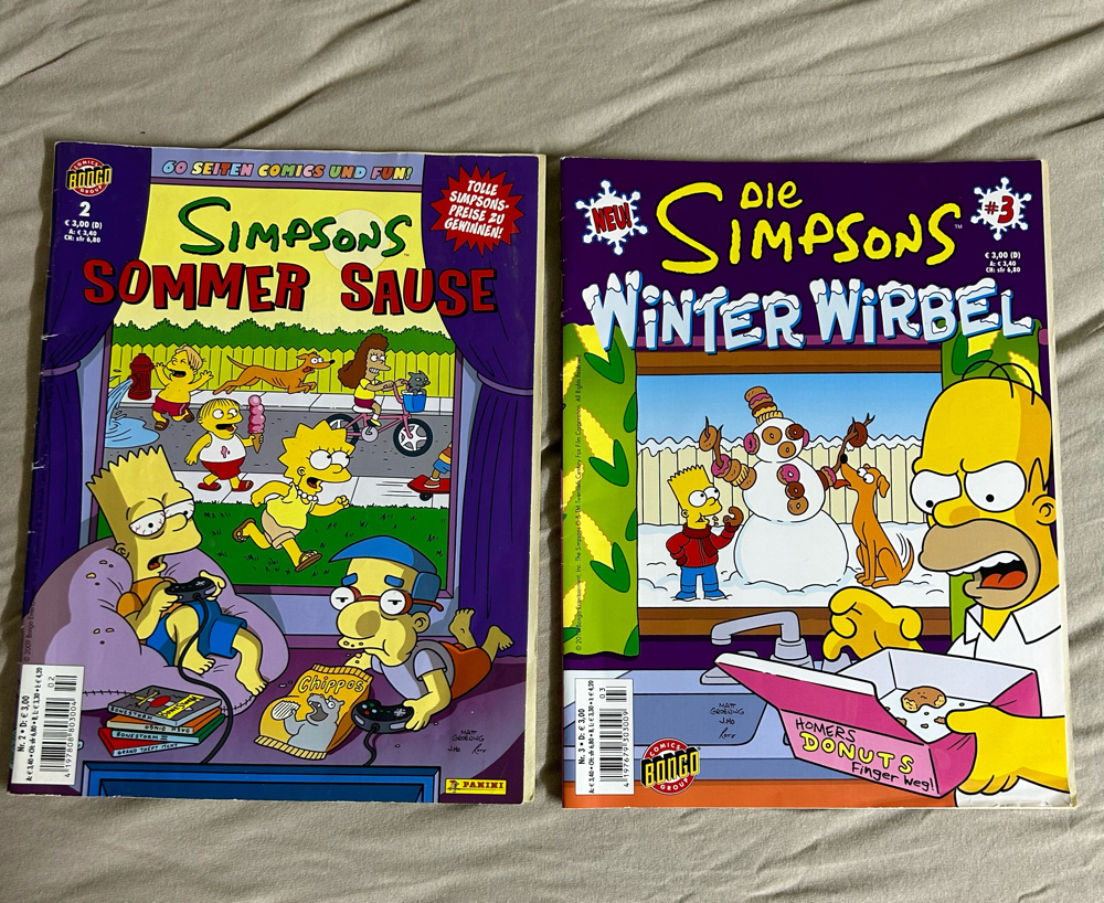 Simpsons Sommer Sause 2 & Winter Wirbel 3