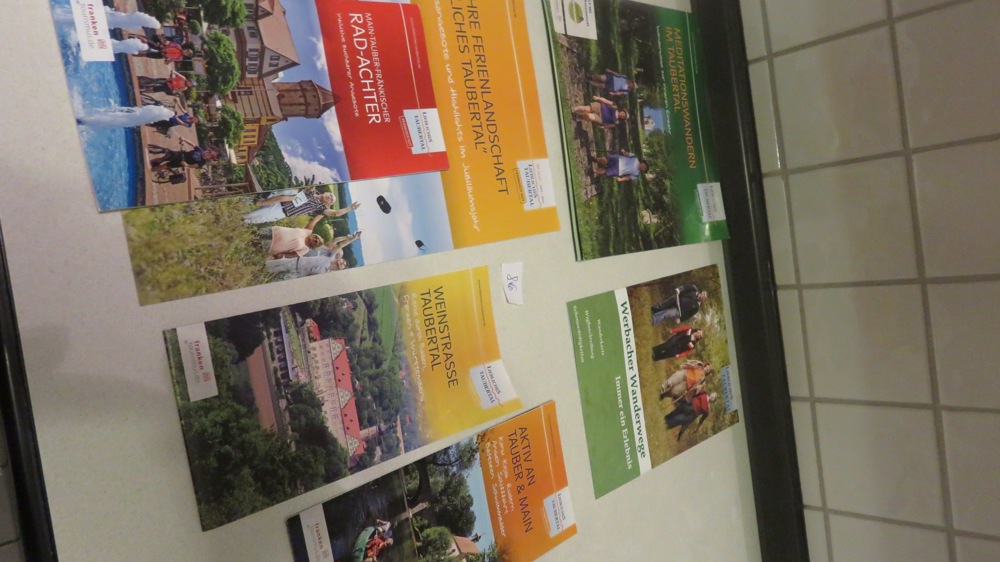 Taubertal, Rad- und Wanderkarten zu verschenken