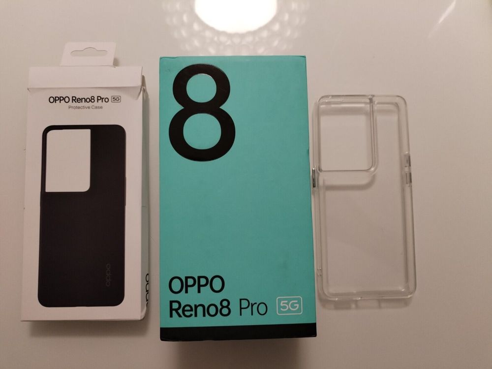  OPPO Reno8 Pro 5G - 256GB - Glazed Green - Top Zustand - EU Version - RG   OVP