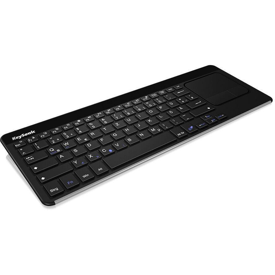 Tastatur Keysonic KSK-5220BT BT 3.0 Touchpad Metall