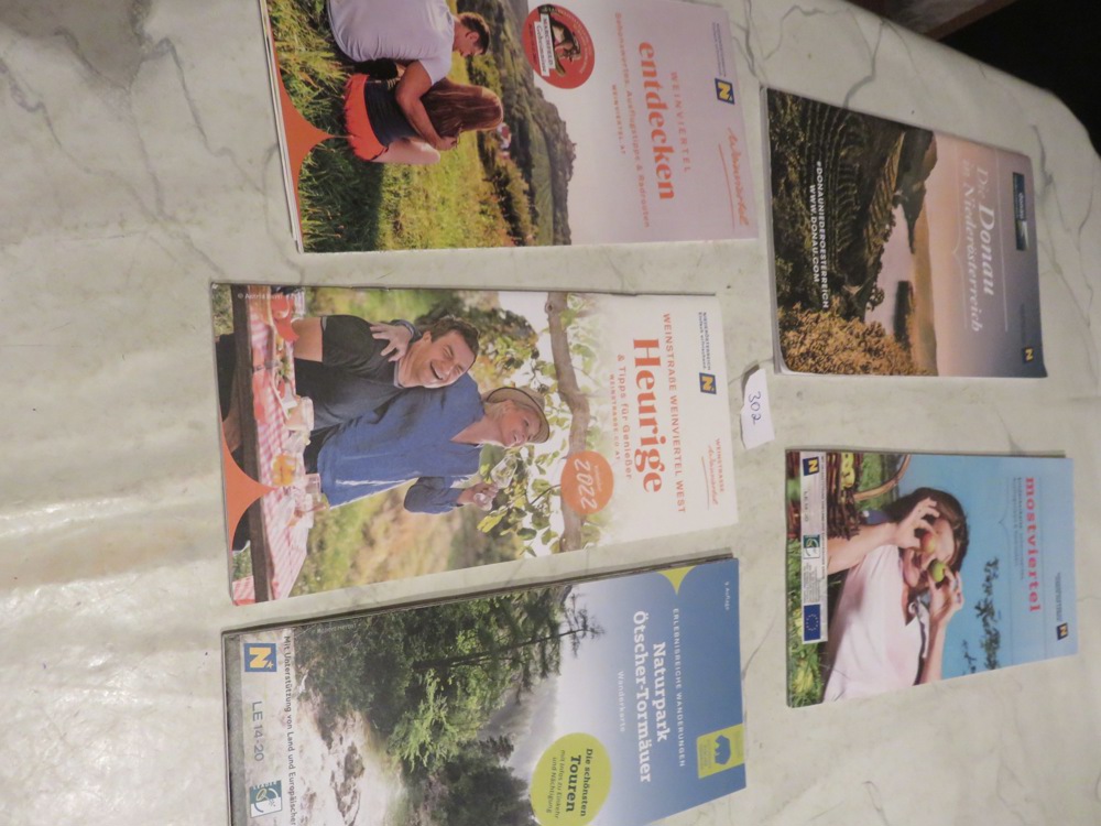 Niederösterreich, Wander- und Freizeitkarten zu verschenken