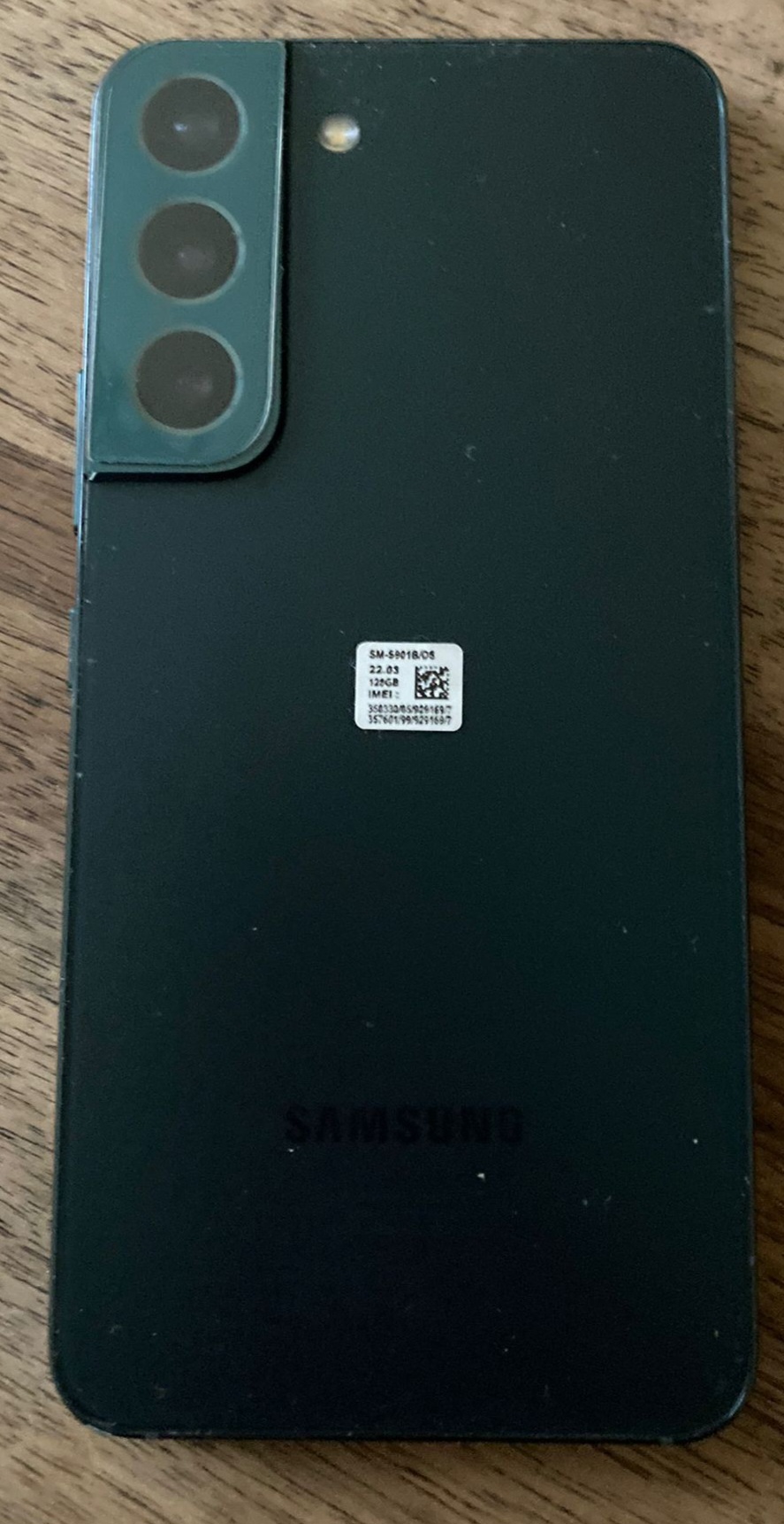 Samsung S22 128GB Grün TOP Zustand + Panzerglas