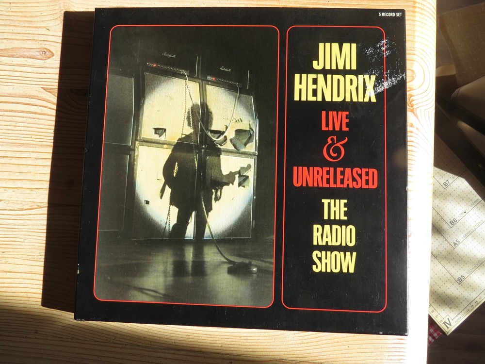 LP Schallplatten Jimi Hendrix Live & Unreleased The Radio Show - 5 LP Box