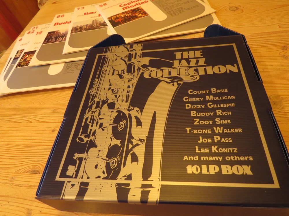 I Giganti Del 10 LP Box Set "The Jazz Collection" von 100 LP s